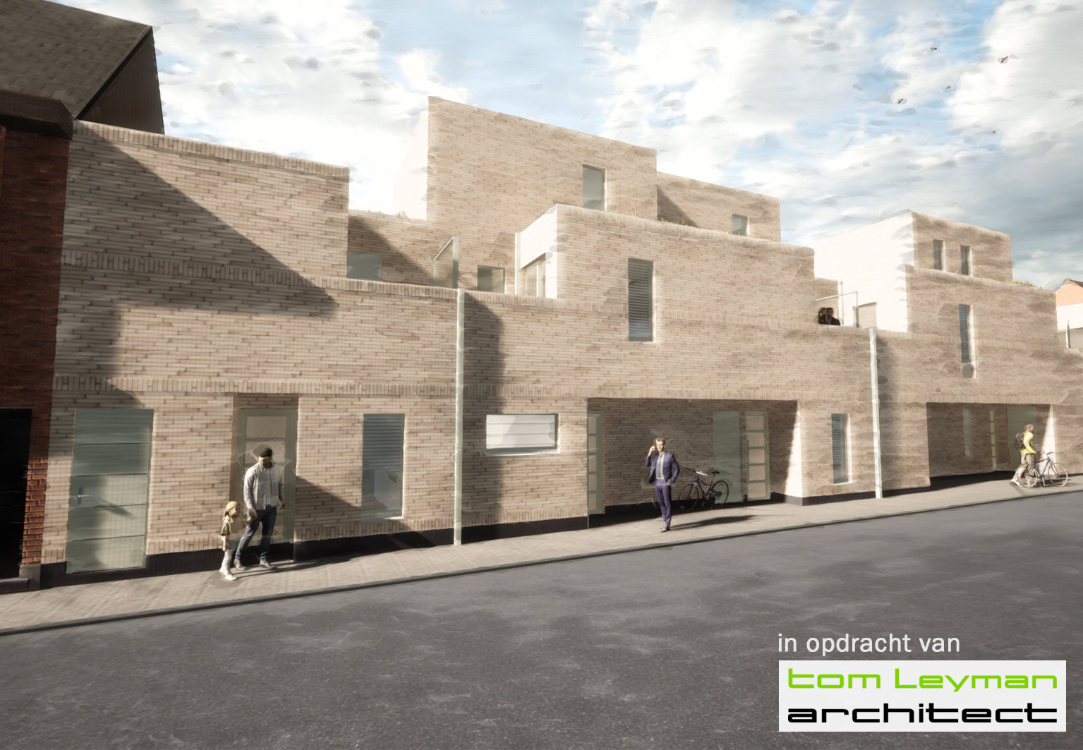 Wooncomplex van 10 eenheden