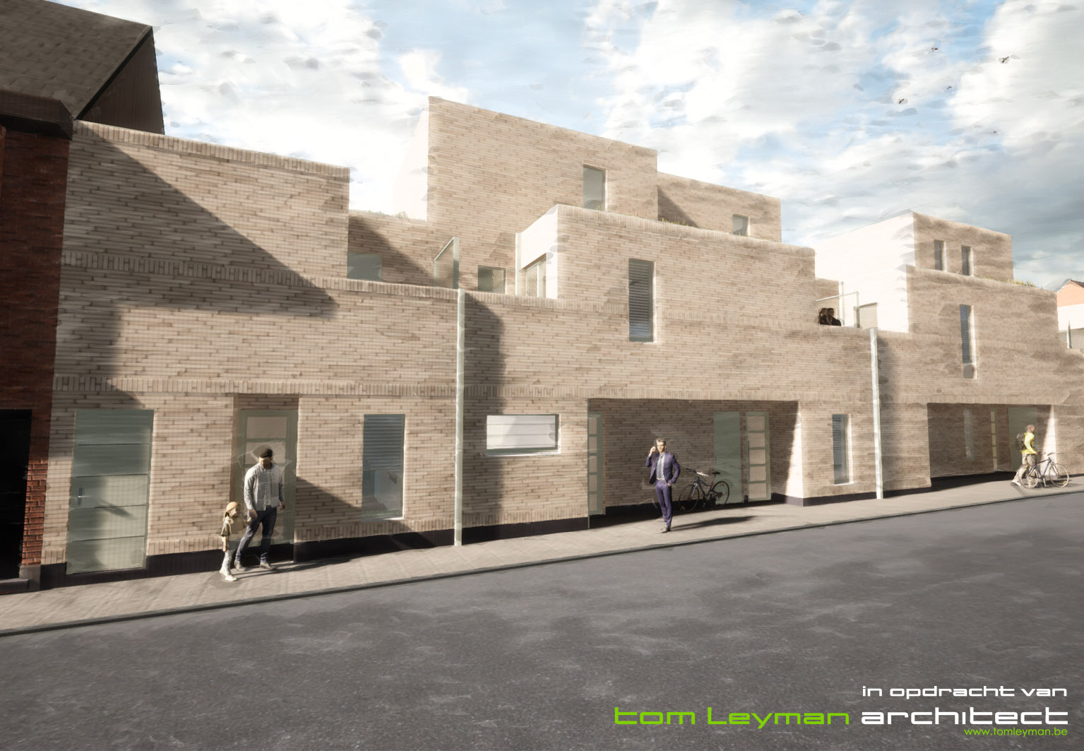 Wooncomplex van 10 eenheden